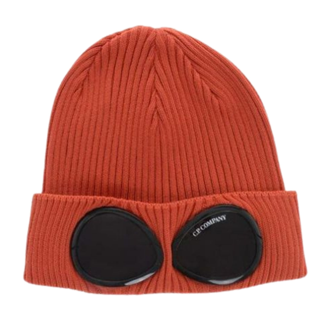 C P Company Harvest Pumpkin Orange Beanie