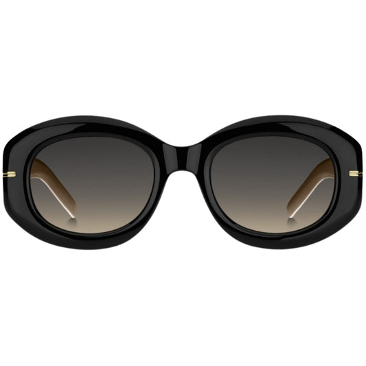 Hugo Boss Grey Brown DS Lens Black Beige Sunglasses One Size