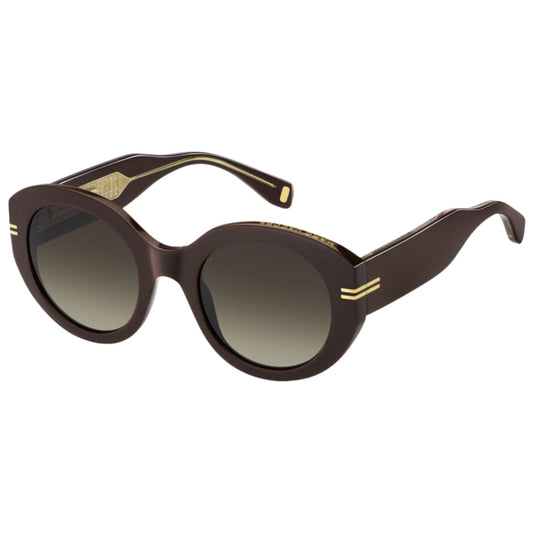 Marc Jacobs Brown Rounded Framed Brown Gradient Lensed Sunglasses MJ 1110 009Q HA