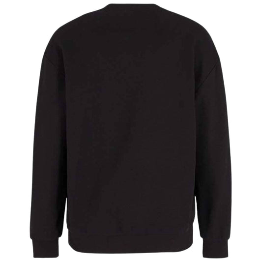 Ea7 Multi Coloured Brand Logo Black Jumper