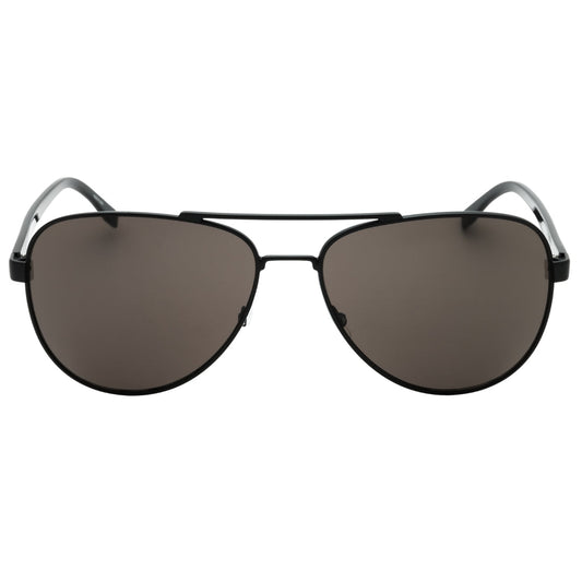 Hugo Boss 0761/S 010G 00 Matte Black Black (NR brown gray lens) Sunglasses Male One Size