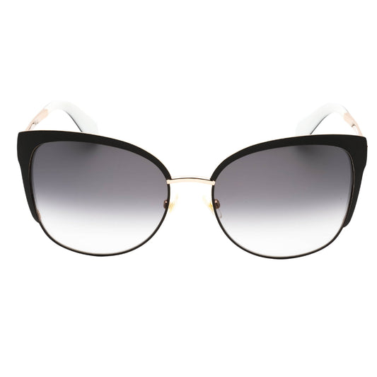 Kate Spade Genice/S 0RRC 00 Black Gold (F8 gray gradient lens) Sunglasses One Size
