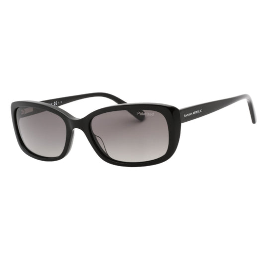 Banana Republic Grey SF Polarized Lensed Black Sunglasses One Size