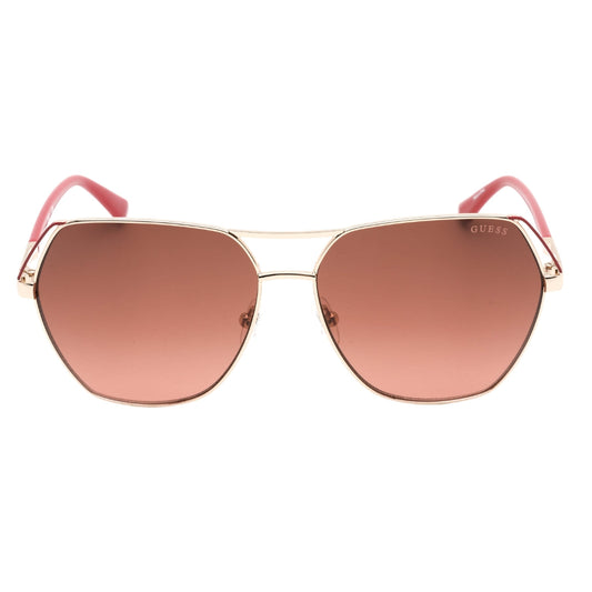 Guess GU7825 32F Gold / Brown Gradient Sunglasses One Size