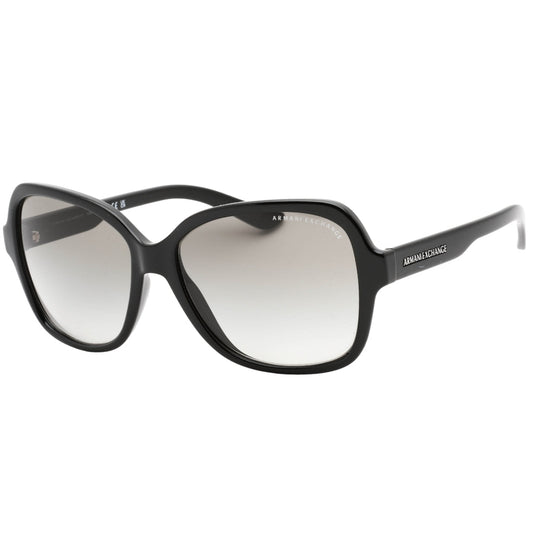 Armani Exchange Grey Gradient Lens Black Sunglasses AX4029S 800411