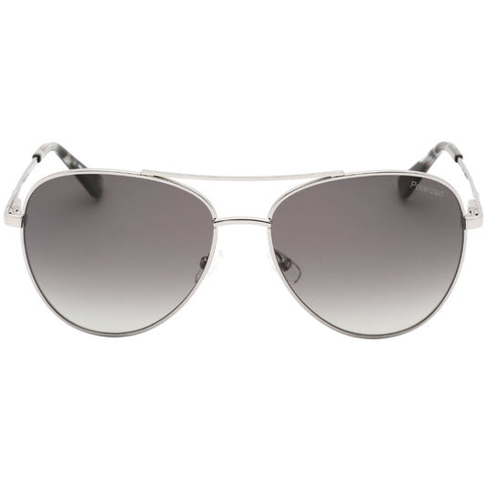 Banana Republic GreyF PZ Lens Silver Sunglasses BR2002 06LB WJ