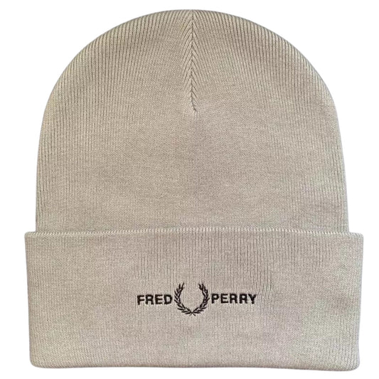 Fred Perry C4114 R41 Lime Stone Beanie Mens One Size