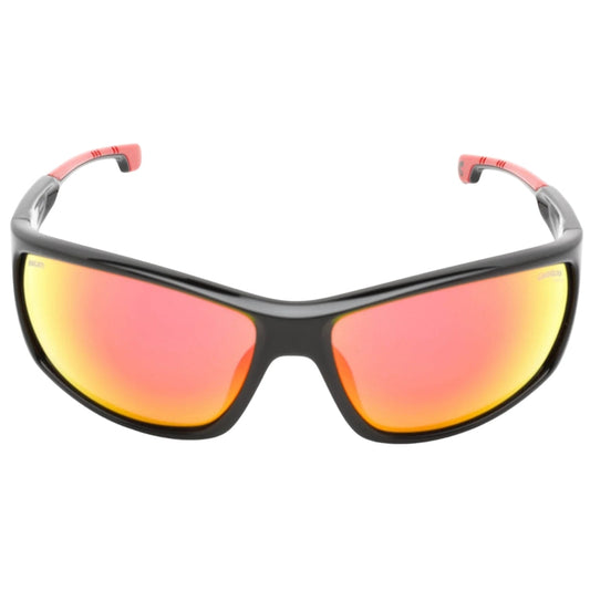 Carrera Ducati Red Multilayer Lens Black Sunglasses One Size