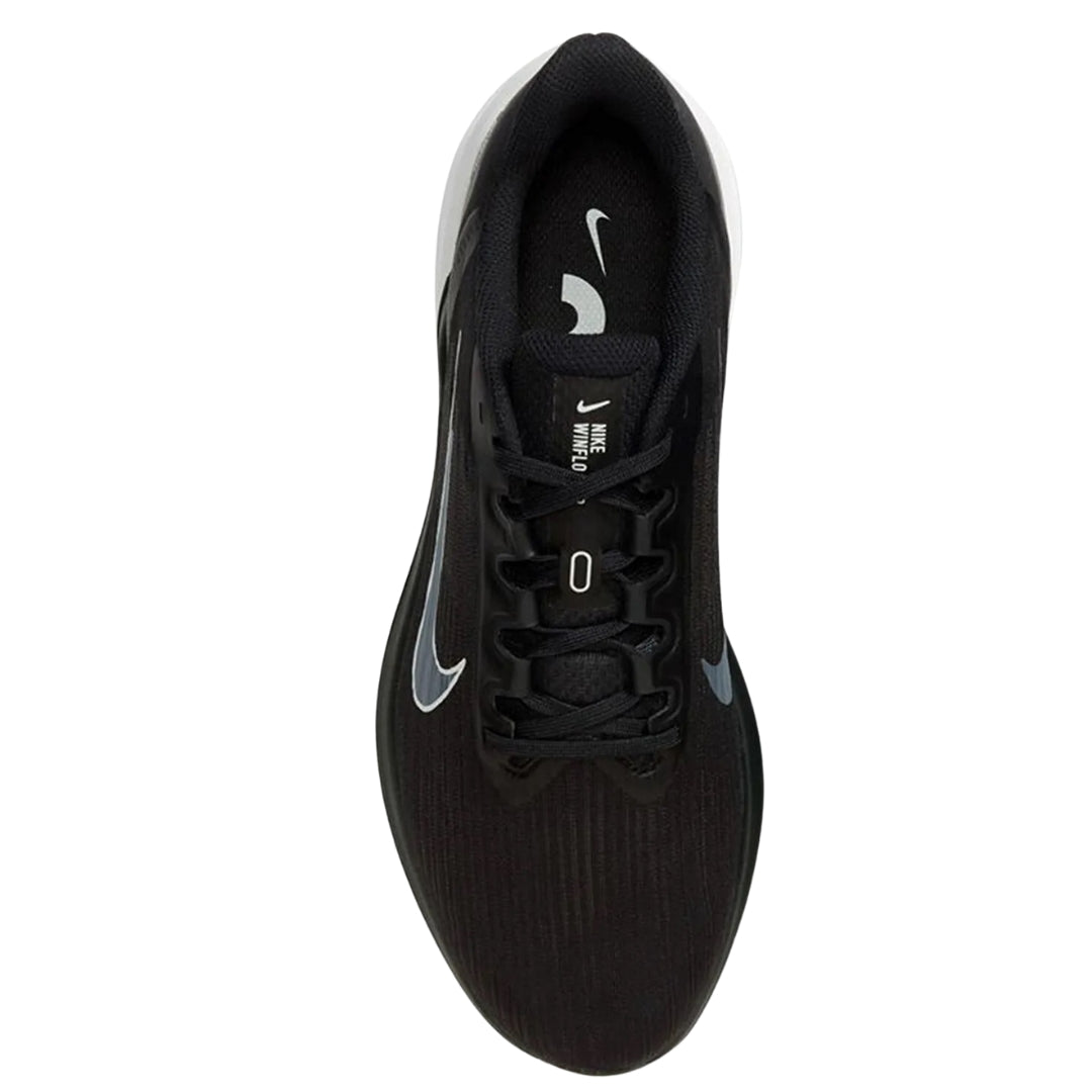 NIKE DD6203 001 Nike Air Windflo 9 BLACK/WHITE/GREY TRAINER MENS UK 6.5