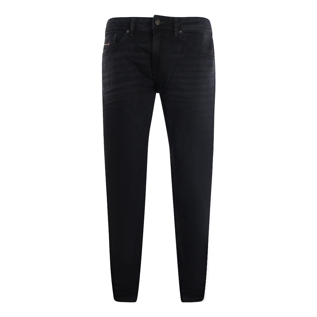 Diesel Safado X Pantaloni Rb064 Black 5 Pockets Mens