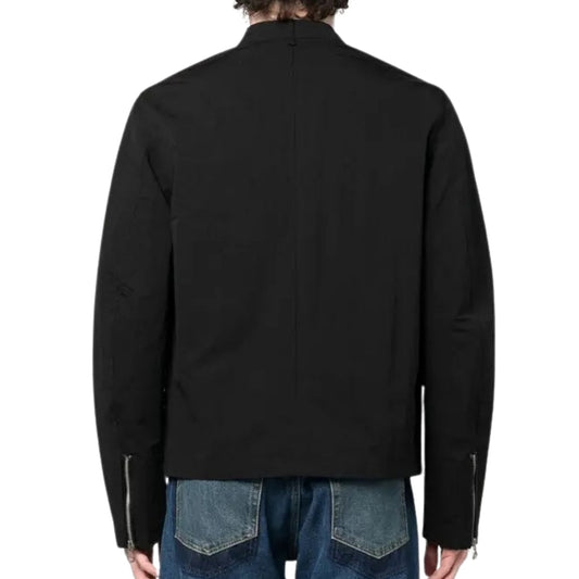Diesel Plain Black Thin Jacket S