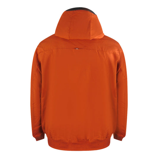 Aquascutum Active Hooded Rust Orange Jacket JK008 23