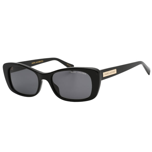 Marc Jacobs Small Rounded Grey Lensed Black Sunglasses Marc2 0807 IR