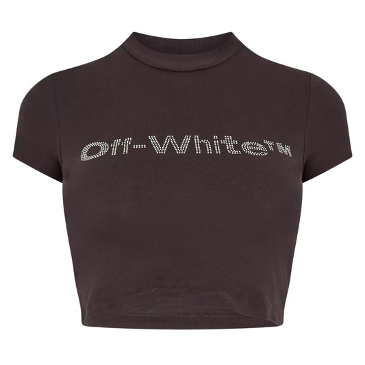 Off-White Bling Bounce 90S Fit Tee Dark Grey XS