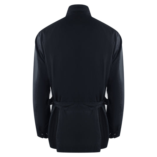 Belstaff Deep Navy Blue Roadways Motorcycle Jacket L