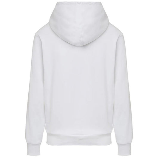 Diesel Denim Division Split Logo White Hoodie S