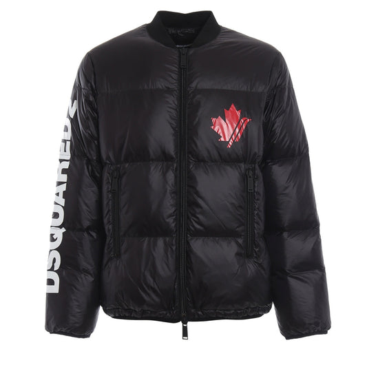 Dsquared2 Logo Down Arm Black Down Jacket M