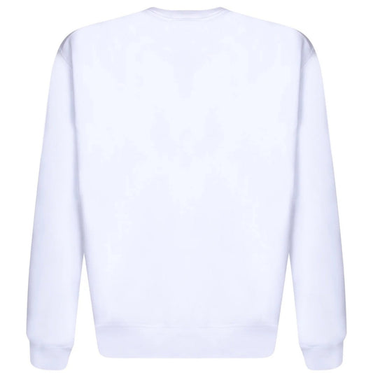 Dsquared2 Small Block Logo White Sweatshirt M