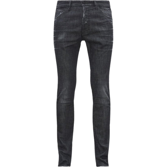 Dsquared2 Plain Cool Guy Jean Dark Black Jeans W34 / 32L
