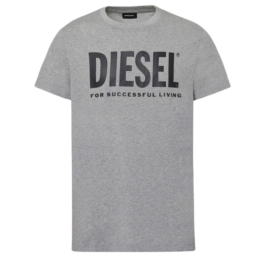 Diesel For Successful Living Logo Grey T-Shirt S