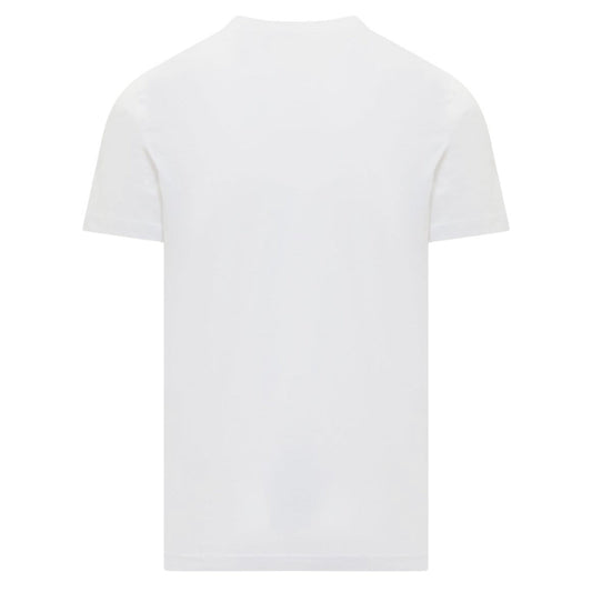 Diesel Destroyed Dot Design White T-Shirt S