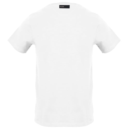 Plein Sport Large Tiger Scratch Logo White T-Shirt M