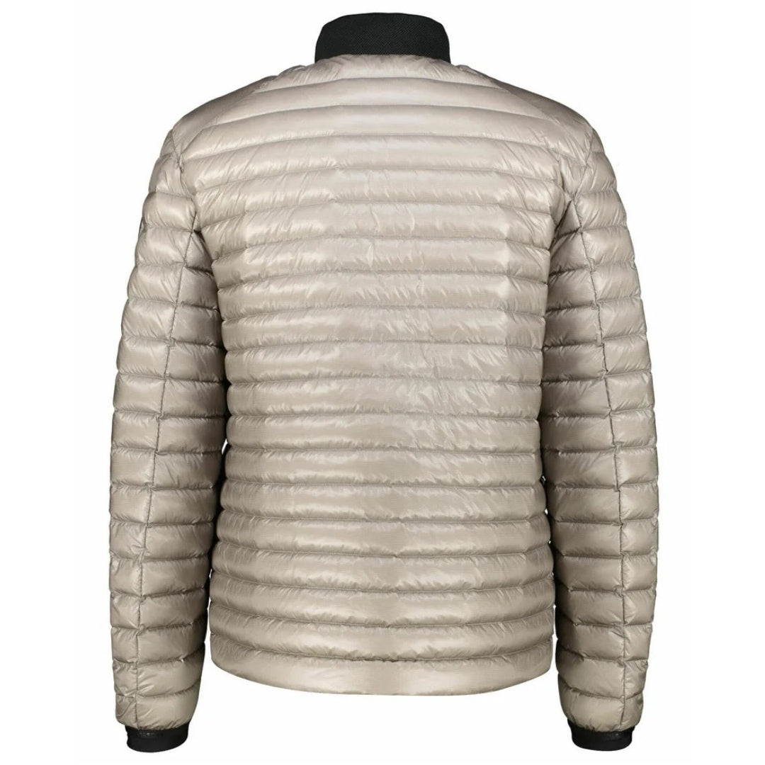Belstaff Airframe Beige Shiny Down Filled Jacket