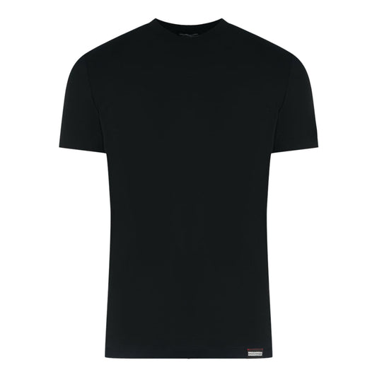 Dsquared2 Icon Back Logo Black Underwear T Shirt