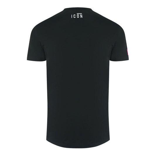 Dsquared2 Icon Back Logo Black Underwear T Shirt