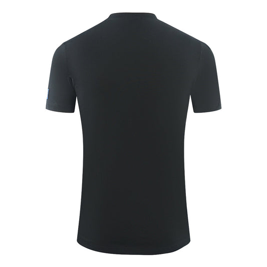 Dsquared2 Icon Box Logo On Sleeve Black Underwear T Shirt