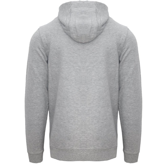 Aquascutum Aldis Emblem Logo Grey Hoodie