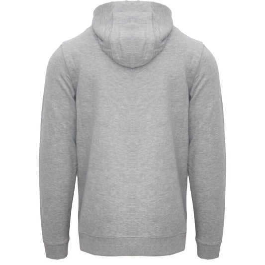 Aquascutum Classic Embossed Signature Logo Grey Zip Up Hoodie