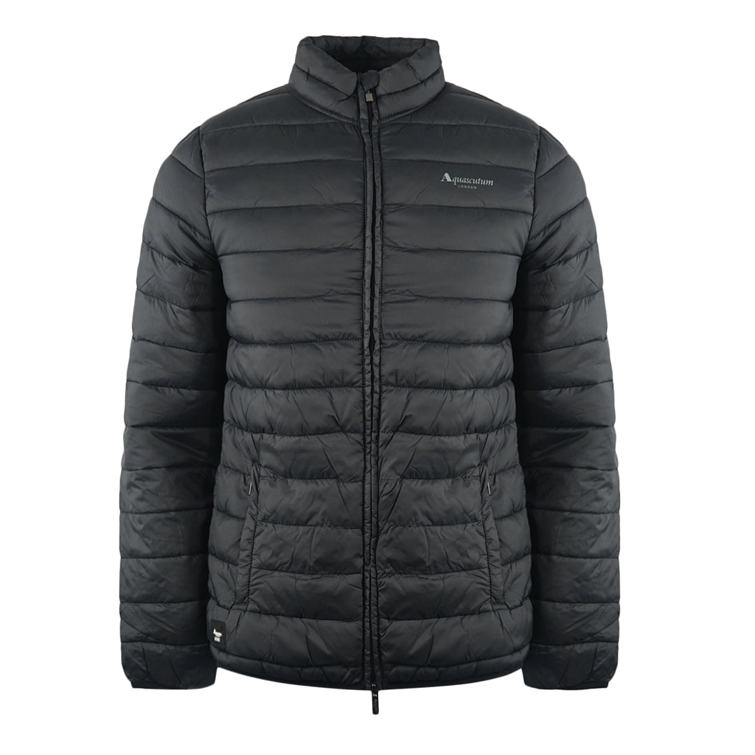 Aquascutum London Logo Black Active Jacket