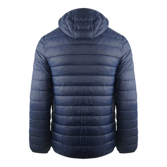Aquascutum London Logo Navy Blue Active Hoodie Jacket