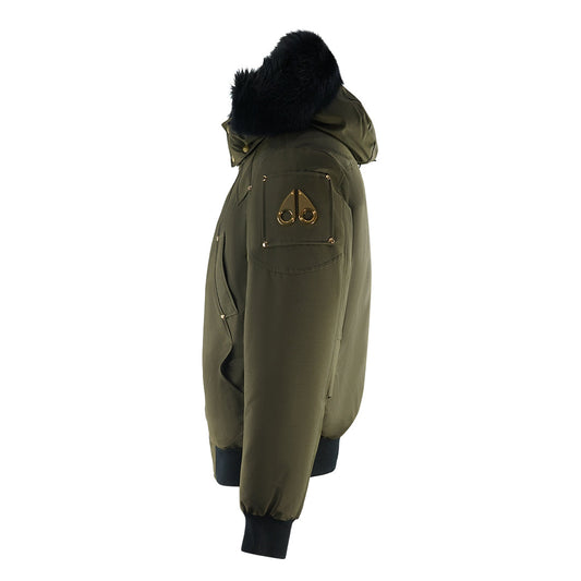 Moose Knuckles Little Rapids Army Green Bomber Down Jacket M39MB000G 775