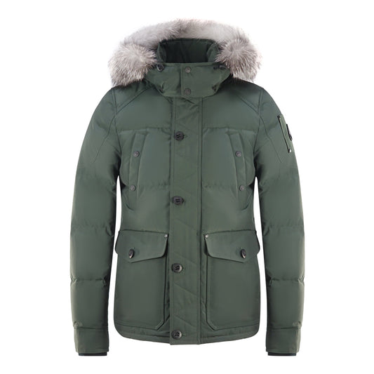 Moose Knuckles Round Island Can Army Bomber Down Jacket M39MJ122 699