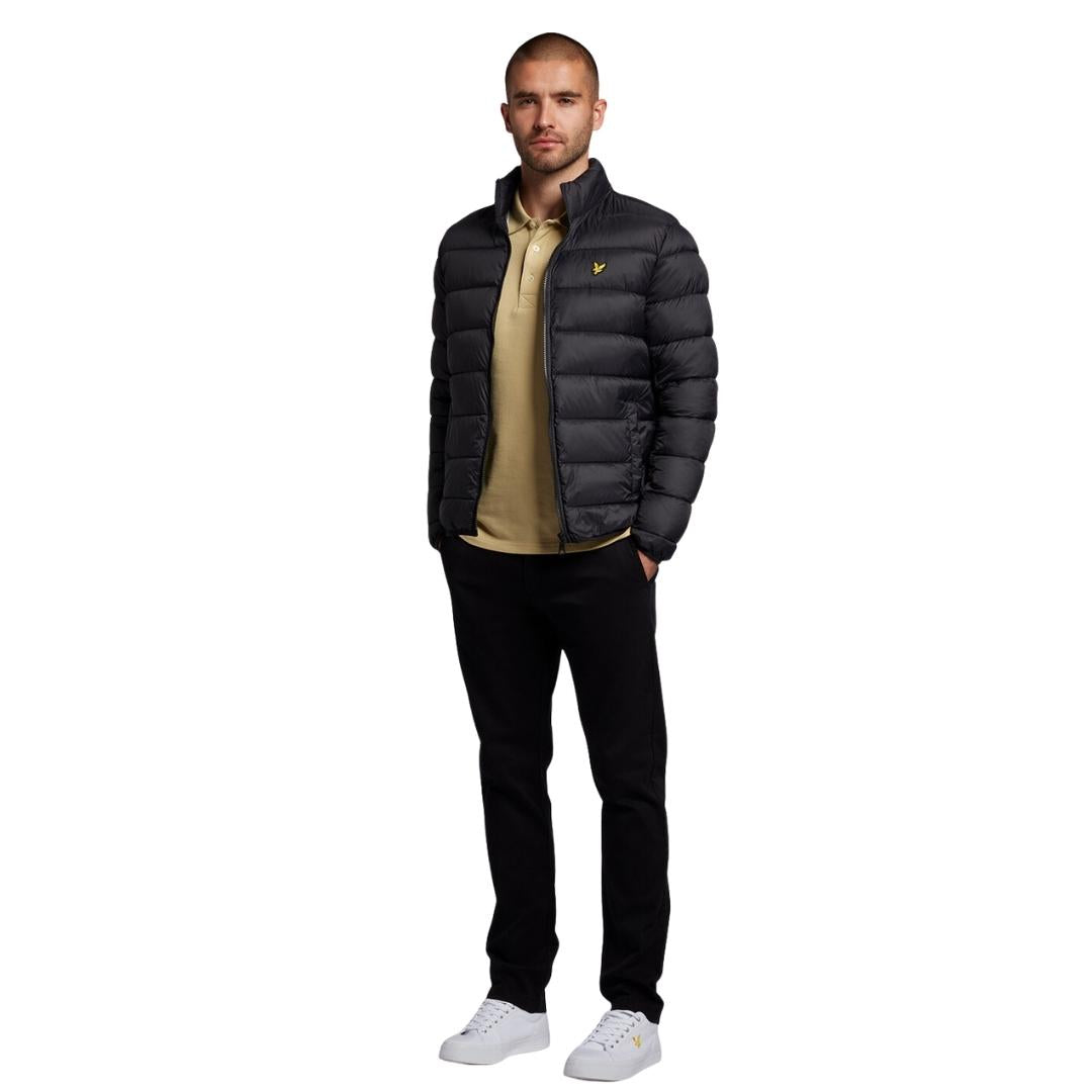 Lyle & Scott Branded Black Short Jacket JK1615V Z865