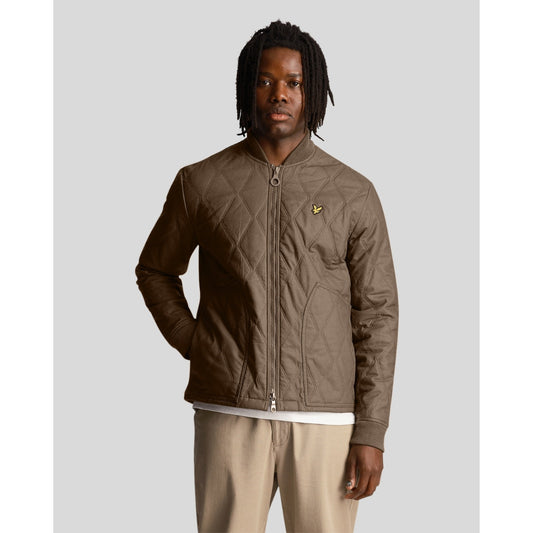 Lyle & Scott Branded Linden Khaki Short Lightweight Jacket JK1917V X080
