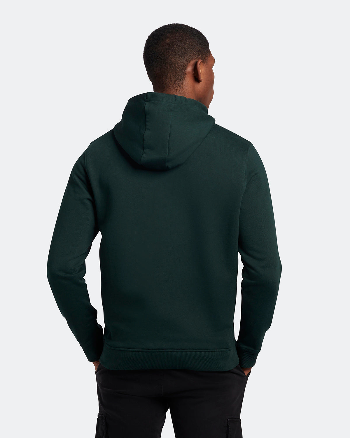 Copy Of Lyle Scott Branded Navy Blue Hooded Parka Jacket
