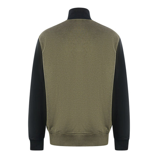 Lyle & Scott Large Golden Eagle Chest Logo Green Zip Up Jumper ML1728V W814