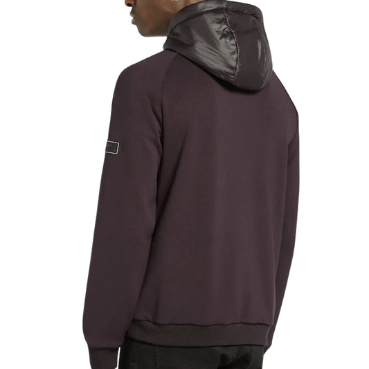Barbour International Tes Baffle Half Zip Hoodie Mqs0011Bk11