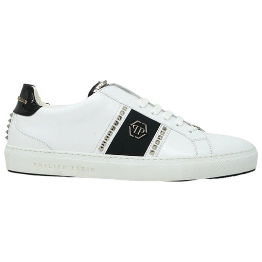Philipp Plein Msc1482 0102 Brooks White Sneakers 1