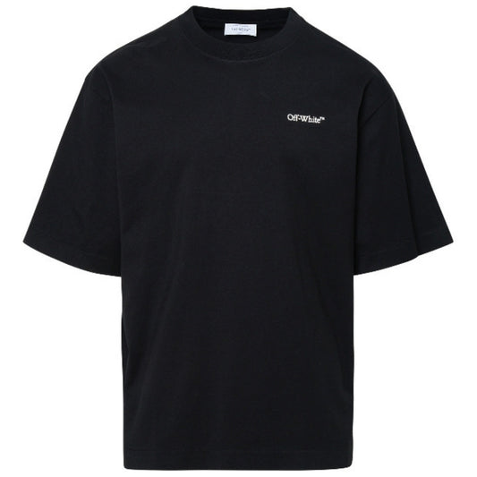 Off White Lunar Arrow Skate Fit Black T Shirt