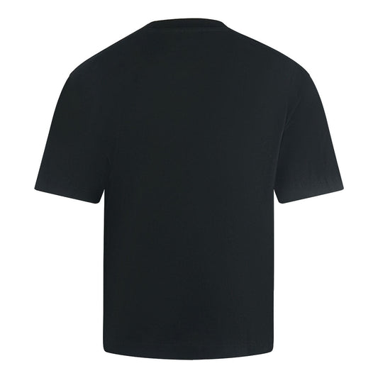 Off White Skate Fit Chess Move Logo Black T Shirt