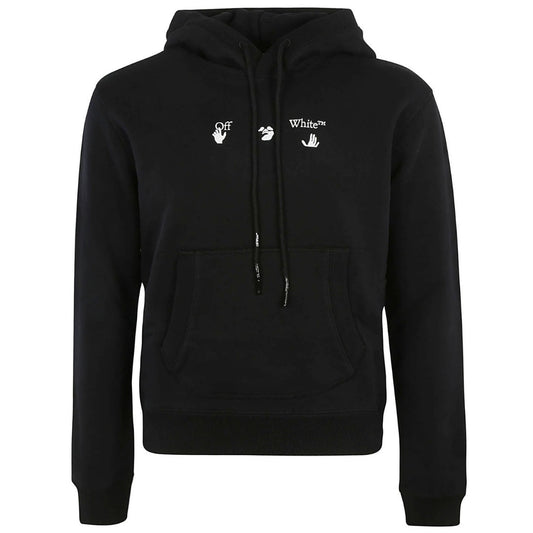 Off White Mad Cat Slim Fit Black Hoodie