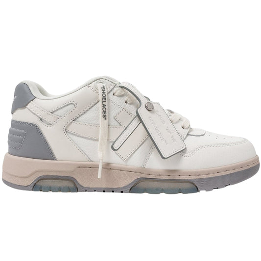 Off White Out Of Office White Medium Calf Leather Sneakers