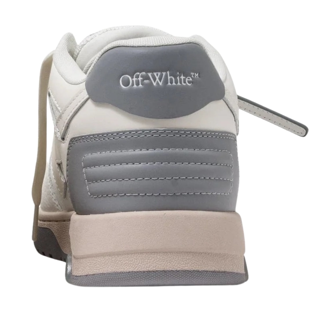 Off White Out Of Office White Medium Calf Leather Sneakers