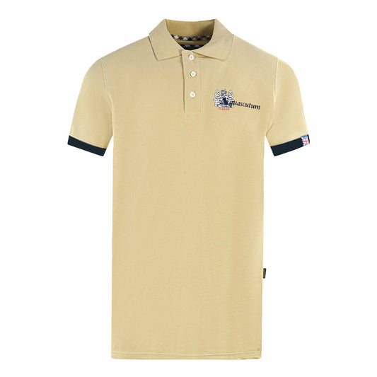 Aquascutum London Aldis Beige Polo Shirt