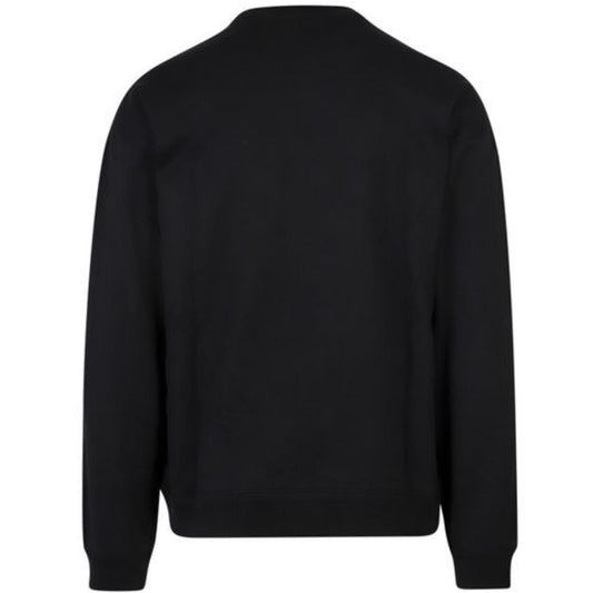 Palm Angels Logo Crew Black Sweater PMBA0262S22FLE0091001