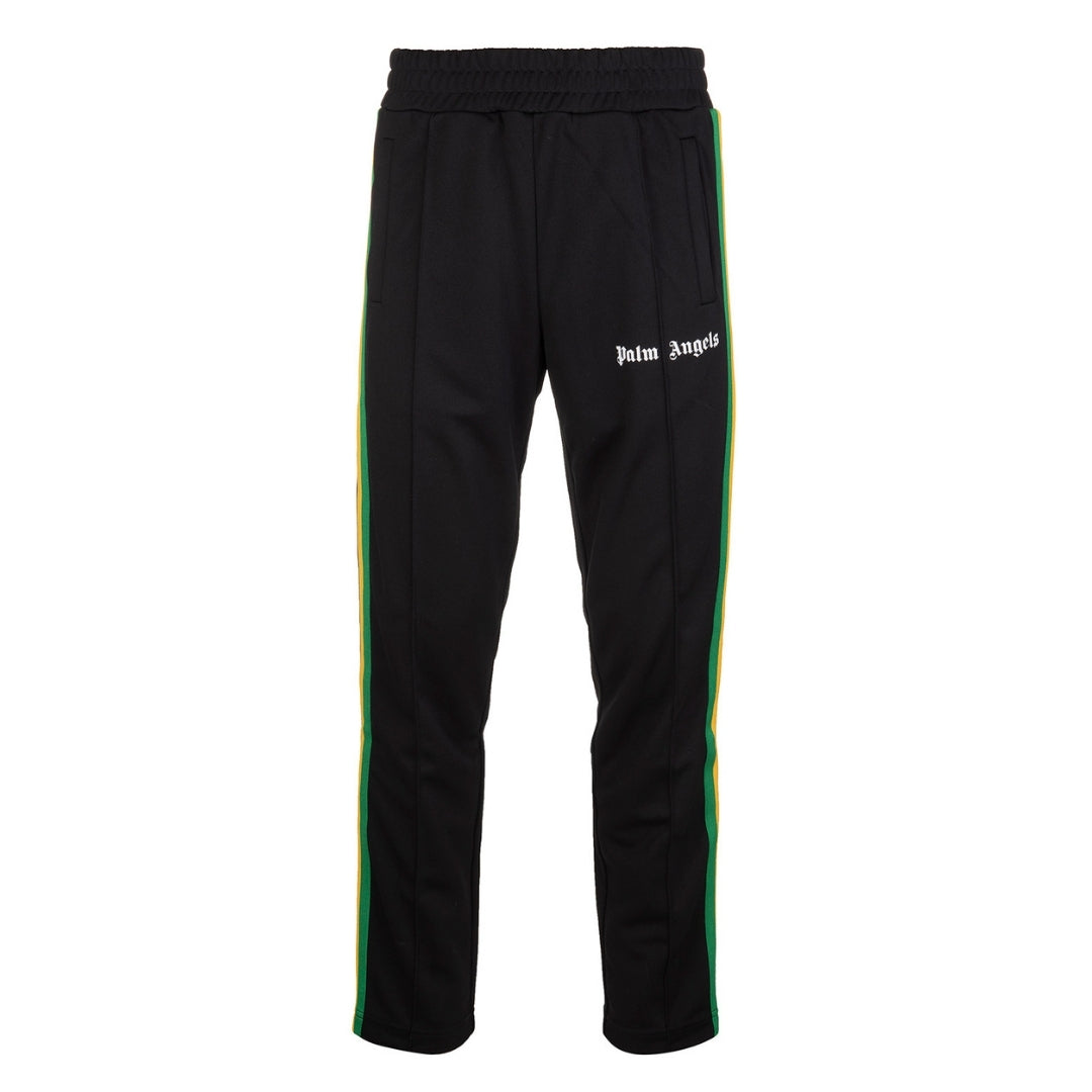 Palm Angels Exodus Classic Track Black Sweatpants PMCA007S21FAB006 1001